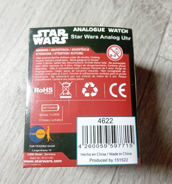Starwars Analoge Horloge